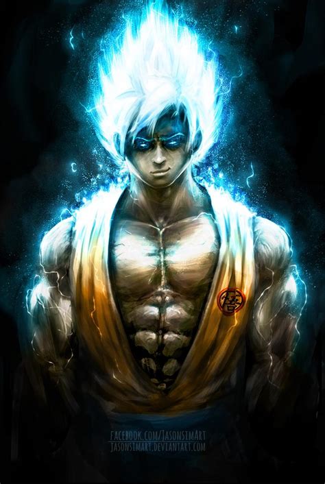 Dragon ball legends (unofficial) game database. Goku Super Saiyan God by JasonsimArt on DeviantArt