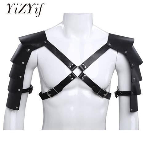 yizyif fetish zentai harness men body chest harness gay bdsm belt bondage pirate chest costume