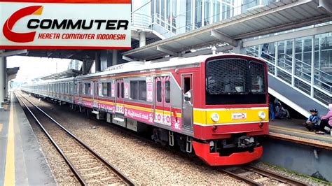 Krl Kereta Listrik Commuter Line Indonesia Youtube