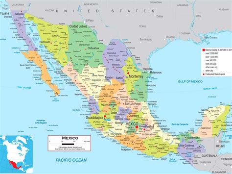Lista De Estados De Mexico Y Sus Capitales Con Mapas Informaci N