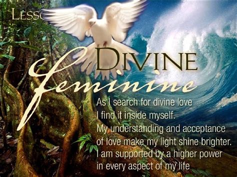 A Message To The Divine Feminine