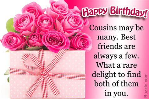 They are close friends, to whom we turn when we have problems and to whom my dear cousin, today marks a new chapter in your life. A Collection of Heartwarming Happy Birthday Wishes for a ...
