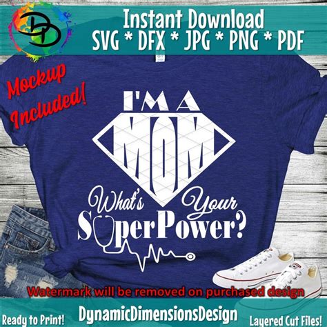 whats your superpower mom svg mom life svg mom shirt etsy