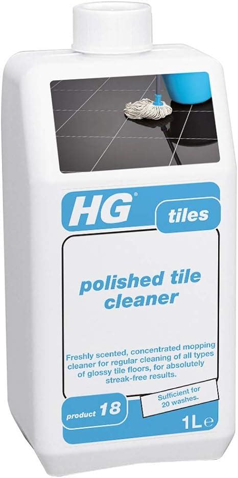 Hg Polished Natural Stone Tile Cleaner 1l Very Concentrated Mopping