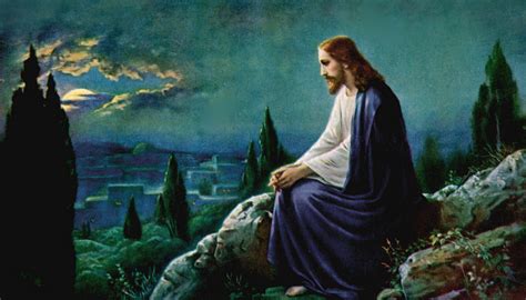 Jesus Praying In The Garden Of Gethsemane Painting At Paintingvalley