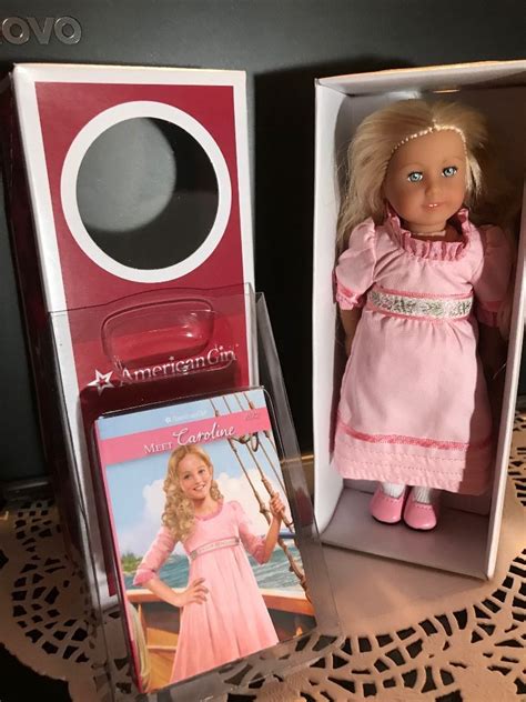 American Girl Caroline 6 Mini Doll Wmini Abridged Book Nib Ebay