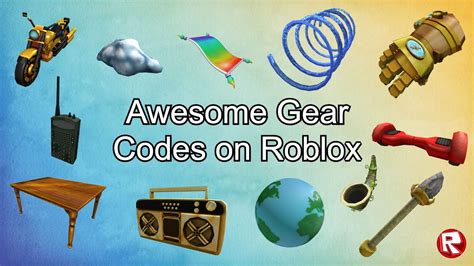 20 Awesome Roblox Gear Codes Youtube