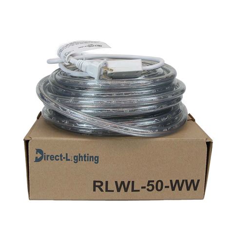 Check spelling or type a new query. Warm White LED Rope Lights 50FT RLWL-50-WW-3000K - Direct ...