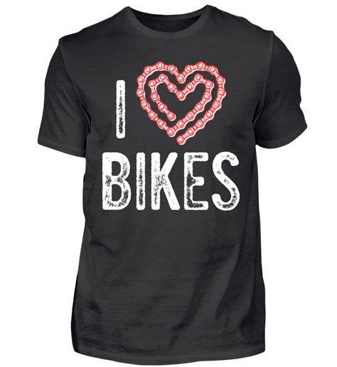 I Love Bikes T Shirt Männer Fahrrad T Shirts Fahrrad