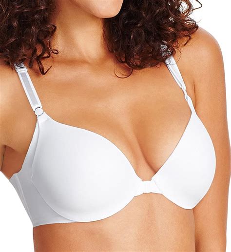Warners Womens No Side Effects Underwire Contour Tailored Bra White