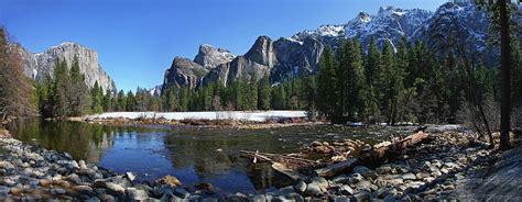 Yosemites Valley View Panorama Photograph By David Toussaint Fine Art