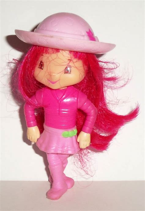 Mcdonalds 2007 Strawberry Shortcake 2 Doll Happy Meal Toy Loose Used