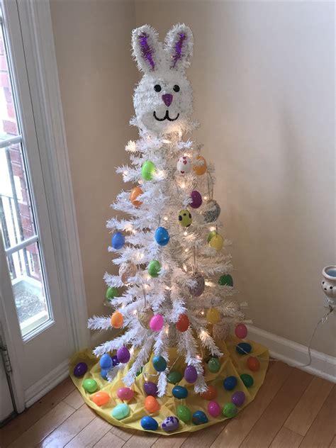 My Easter Bunny Tree Easter Tree Decorations Easter Tree Diy Easter