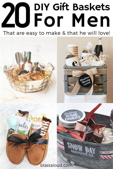 Gift Baskets For Men Diy Gift Baskets For Him That He Will Love