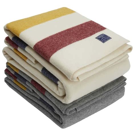 Also See The Revival Stripe Wool Throw Made In The Usa Heavy Blanket