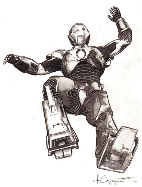 Ultimate Iron Man Pencil 3 By Ncajayon On Deviantart