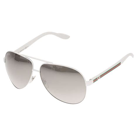 gucci white gg 1951 s aviator sunglasses gucci tlc