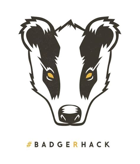 Quick Logo For Screenprint Badger Logo Badger Tattoo Honey Badger