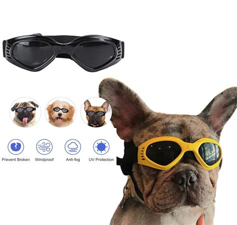 Cute Adorable Pet Dog Goggles Foldable Protection Uv Etsy