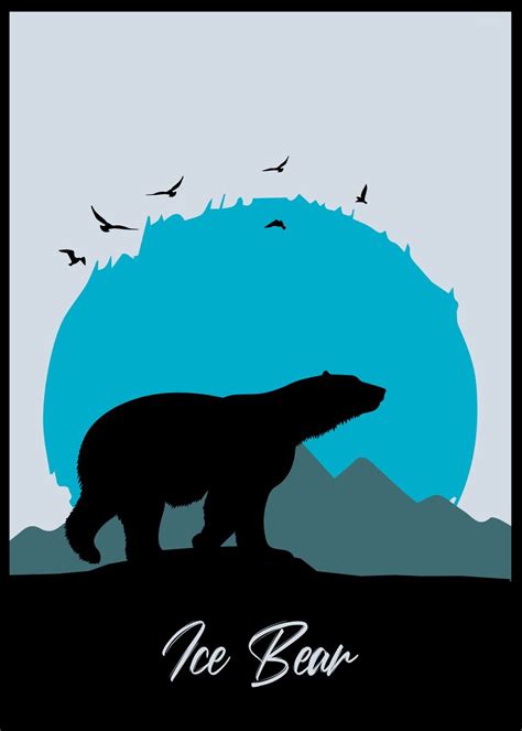 Polar Bear Poster By Slawisa Displate