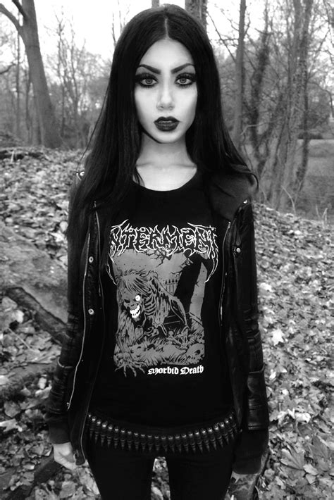The Soul Collector Metal Girl Style Metal Girl Black Metal Girl