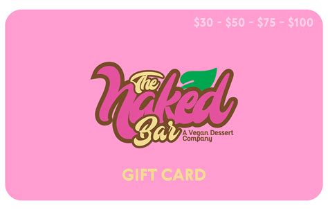 Gift Card The Naked Bar ATL