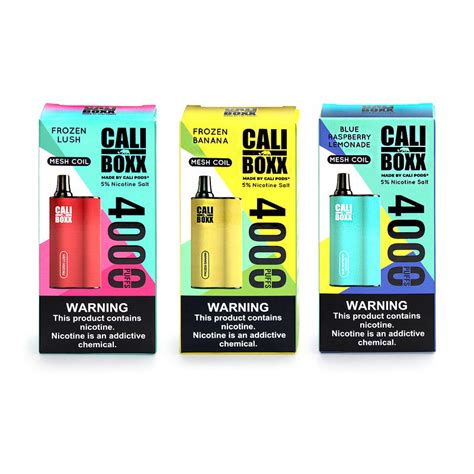 Cali Boxx Vape Disposable Made By Cali Pods