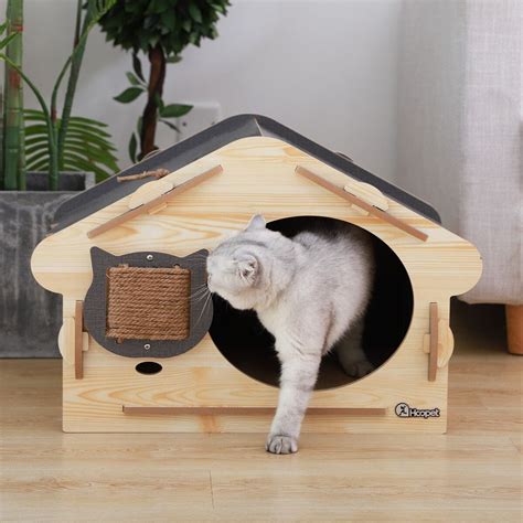 Large Wooden Cat House Grabone Nz