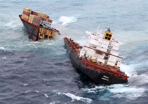 Disasters At Sea Involving Container Ships
