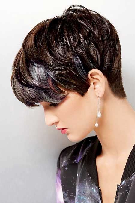Pixie long hair cuts are effortlessly sweet, framing the face exquisitely and creating an total fun, bouncy, and modern style. 10 Most Flattering Long Pixie Hairstyle Ideas - HairstyleCamp