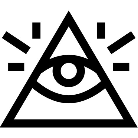 Illuminati ícones De Sinais Grátis