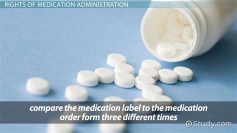 Medication Administration Definition Principles And Rights Lesson