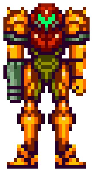 Metroid Samus Samus Aran Video Game Sprites Super Metroid Arte 8 Bits Mundo Dos Games 8bit