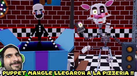 Puppet Y Mangle Llegaron A La Pizzeria Fnaf Killer In Purple 2