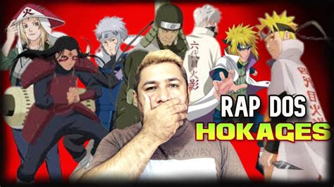React Rap Dos Hokages Naruto A Vontade Do Fogo Nerd Hits 7