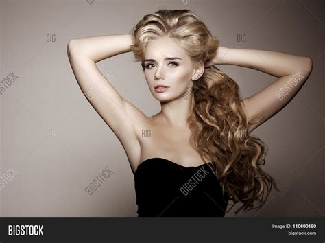 Model Blonde Long Hair Image And Photo Free Trial Bigstock