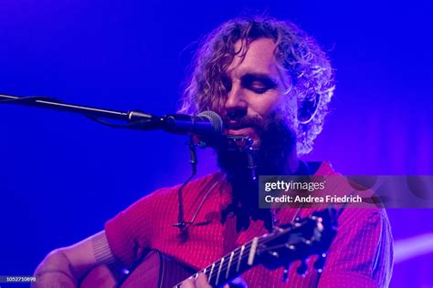 John Butler Of John Butler Trio Performs Live On Stage During A News