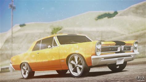 Pontiac Gto 1965 Para Gta San Andreas