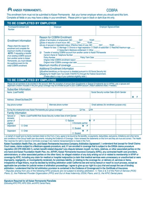 Fillable Enrollment Form Printable Pdf Download