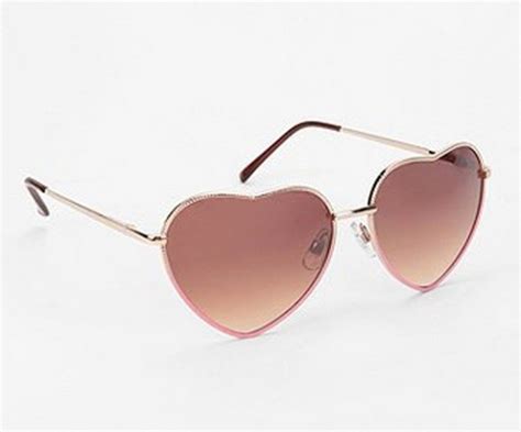 High And Low Aviator Heart Shaped Sunglasses Fashion