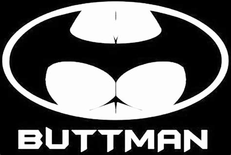 Buttman Vinyl Decal 6 X 4 Etsy