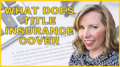 What Does Title Insurance Cover Youtube