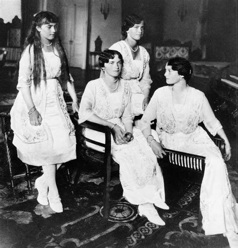 Visions Of The Romanovs Anastasia Olga Maria And Tatiana In 1916
