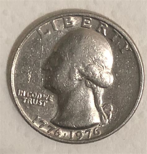 1776 1976 Us Quarter No Mint Mark Rare Etsy