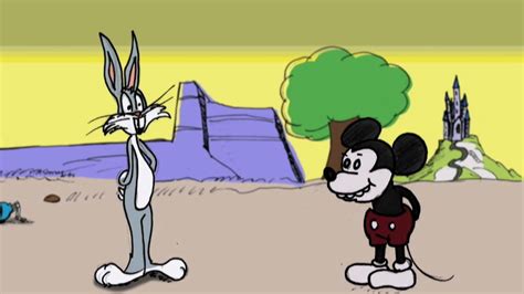 Bugs Bunny Meets Mickey Mouse Youtube