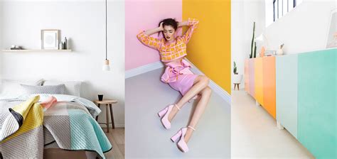 Fashion Meets Interior Design Color Block Furniture