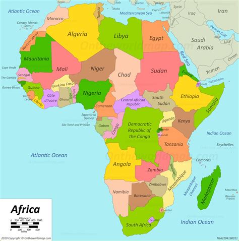 Africa Map Maps Of Africa