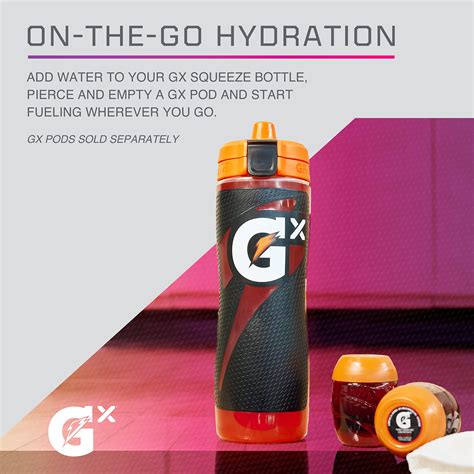 Snapklik.com : Gatorade Gx Plastic Squeeze Bottle