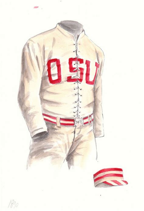 Sb Nation Jersey Week A Look Back At Ohio States First Uniforms