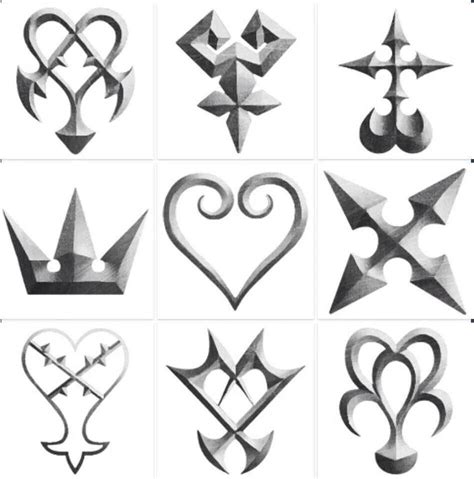 Kingdom Hearts Symbols And Meanings